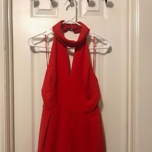 ASTR NEW Red Hot Women’s Jumpsuit